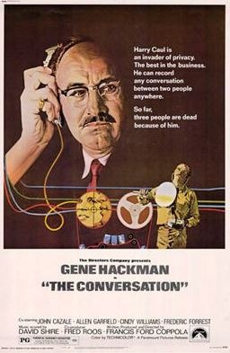 The movie poster of The Conversation