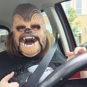 Chewbacca mask