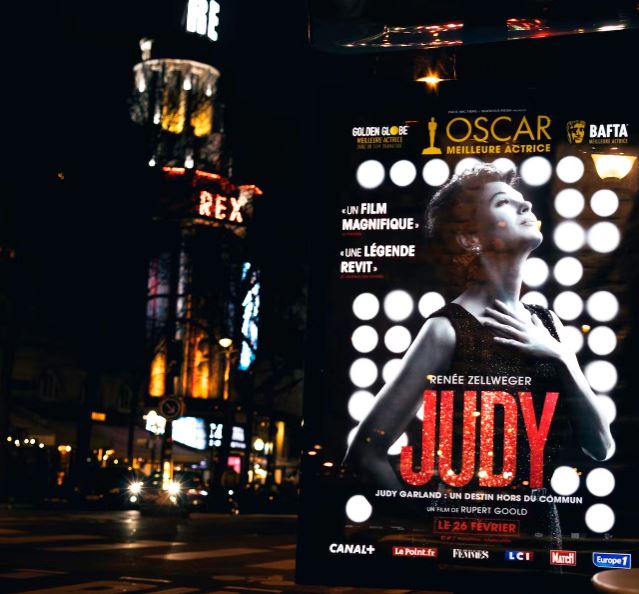 poster of Renee Zellweger’s JUDY