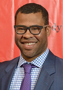 Jordan Peele with their Peabody Award
