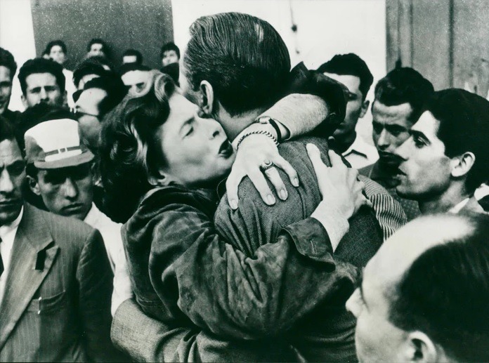 Ingrid Bergman and George Sanders