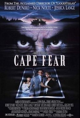 Cape Fear film poster, 1991