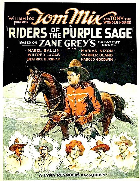 Riders of the Purple Sage poster