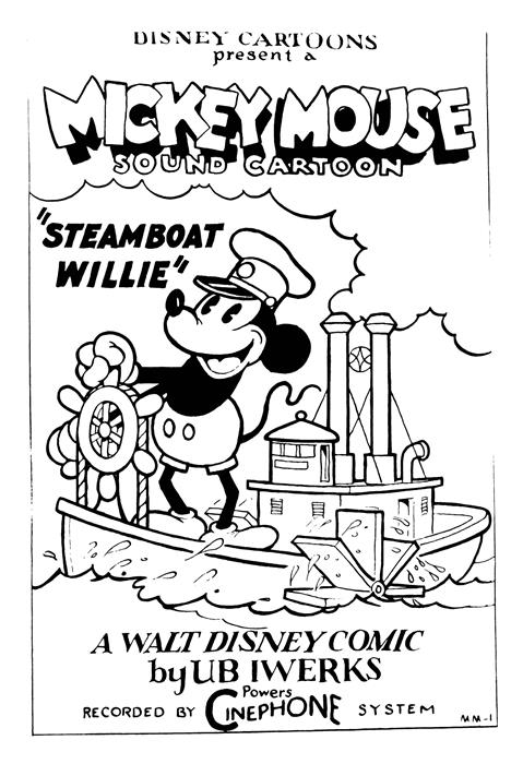 Steamboat Willie (Iconic Characters Emerge)