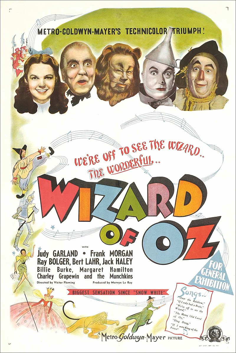 Wizard of OZ movie poster