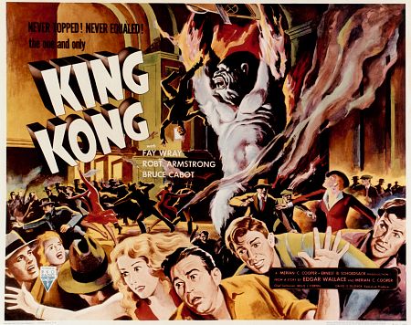 King Kong (1933) movie poster