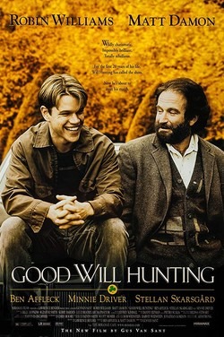 a poster for Good Will Hunting