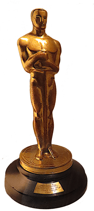 The Oscars statuette