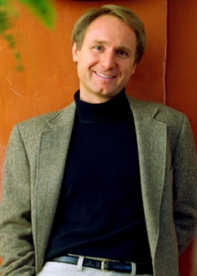 Author of the book, The Da Vinci Code, Dan Brown