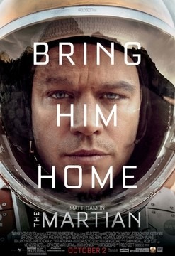 the poster for The Martian