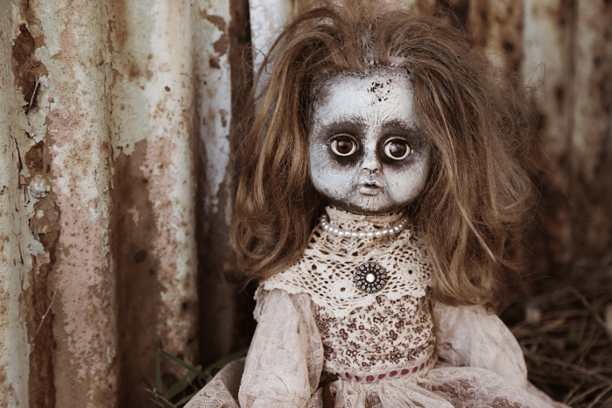 Creepy dolls are considered spooky for all the horror movies. 