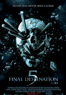 Poster of the film, Final Destination 5.