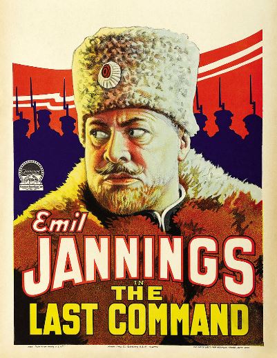 Movie poster of The Last Command