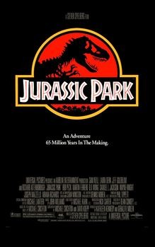 Movie poster of Jurassic Park
