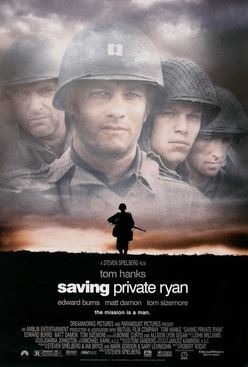 Movie poster of Saving Private Ryan 
