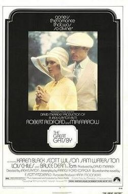 Movie poster of The Great Gatsby