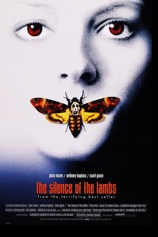 Movie poster of The Silence of the Lambs