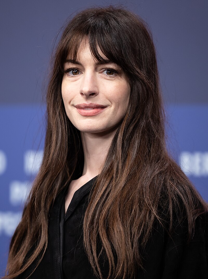 Actress Anne Hathaway at the Berlin Film Festival